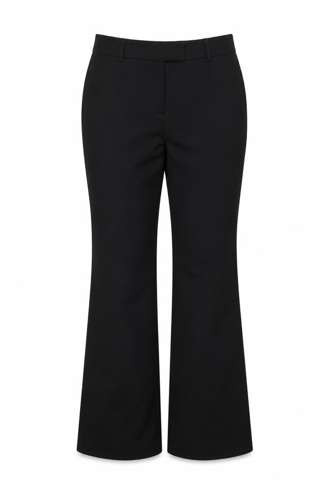 Lipsy Women Black Size 12 Straight Leg Dress Pants Trousers