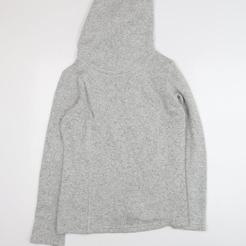 Mountain Warehouse Womens Grey Roll Neck Fleece Jumper Size 12