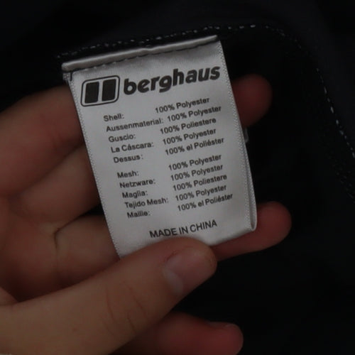 Berghaus Men's Black Argentum Long Sleeve Athletic Top Size M