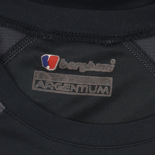 Berghaus Men's Black Argentum Long Sleeve Athletic Top Size M