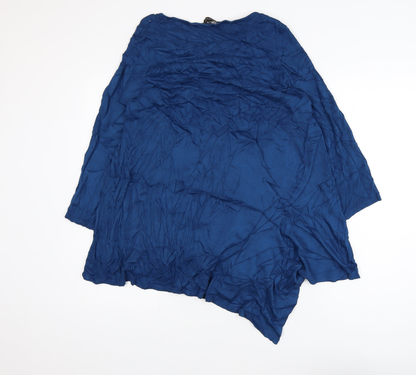 Phase Eight Women Blue Jersey Playsuit Size 18 Relaxed Fit