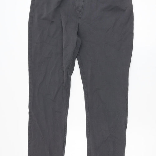 Hobbs Women’s Grey Straight Leg Stretch Jeans UK 14
