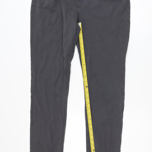 Hobbs Women’s Grey Straight Leg Stretch Jeans UK 14