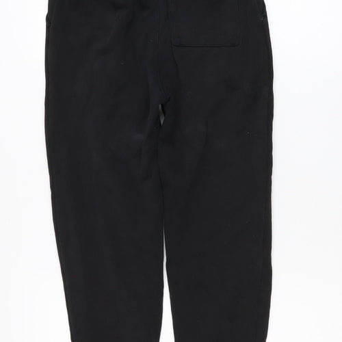 Jordan Boys Black Jogger Sweatpants 12-13 Years Fleece Elastic Waist