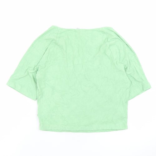 Los Angeles Atelier Women’s Green Wrap Blouse Size 14