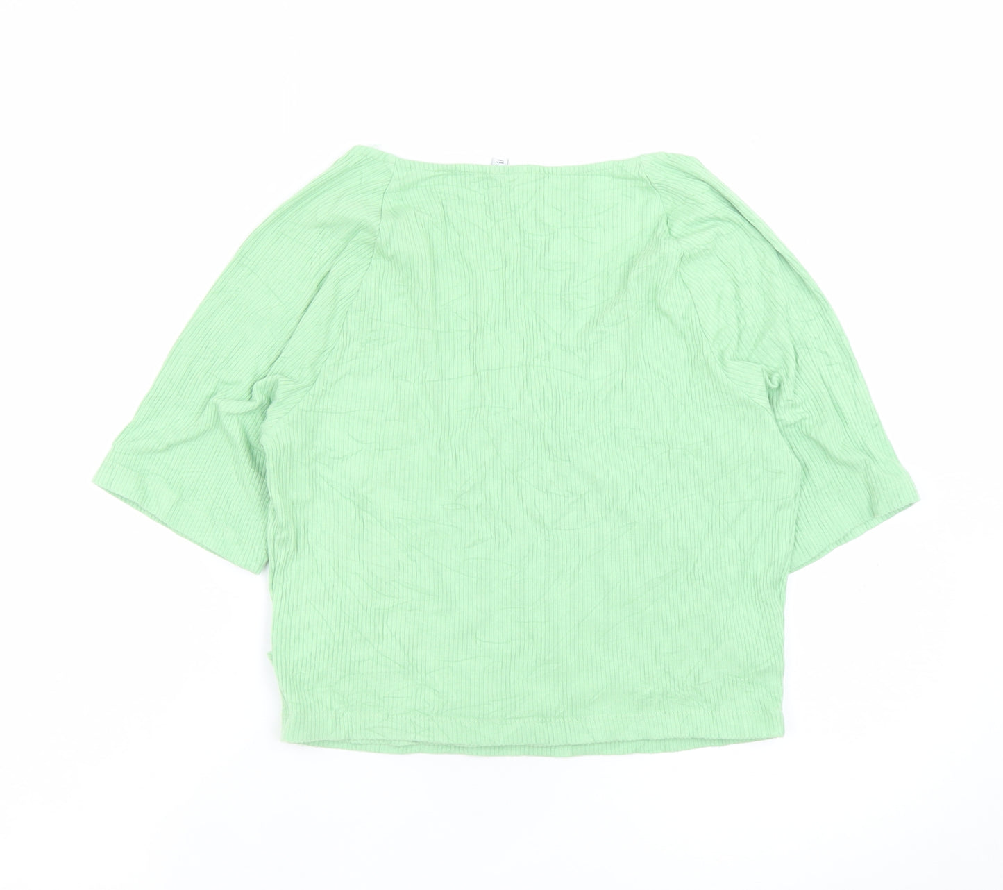 Los Angeles Atelier Women’s Green Wrap Blouse Size 14
