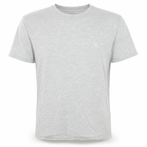 Calvin Klein Men's Grey M Crew Neck Cotton Stretch T-Shirt
