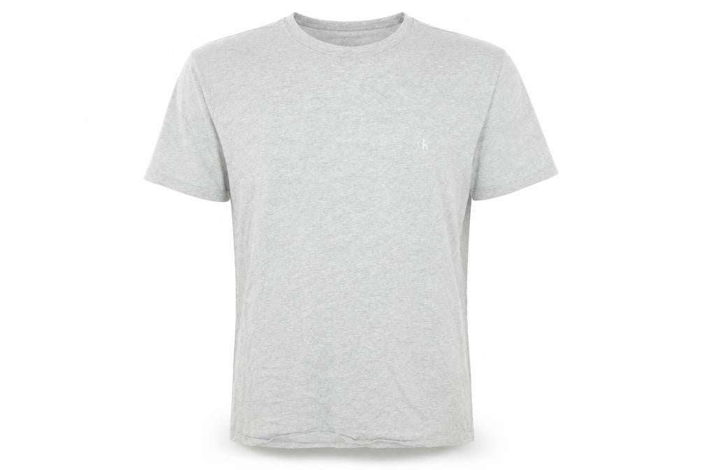 Calvin Klein Men's Grey M Crew Neck Cotton Stretch T-Shirt
