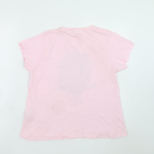Pusheen Women Pink Cotton Nightshirt T-Shirt Style UK 16 Cartoon Cat Sleepwear
