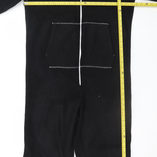 Marks and Spencer Men’s Black Fleece Hooded One Piece Medium