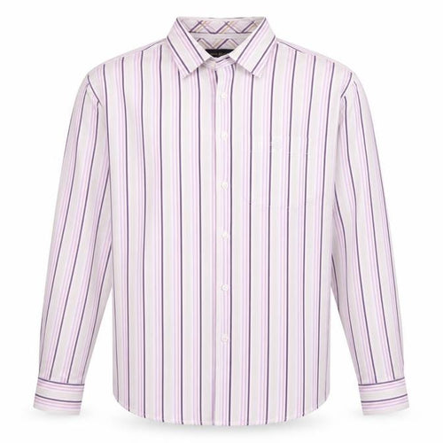 Henri Lloyd Men's Multicoloured Striped Cotton XL Casual Fit Long Sleeve Dress Shirt