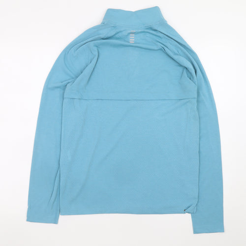Under Armour Men's Blue Small 1/4 Zip Running Track Jacket