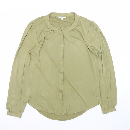 Sandwich Women’s Green Long Sleeve Modal Blend Blouse Size L