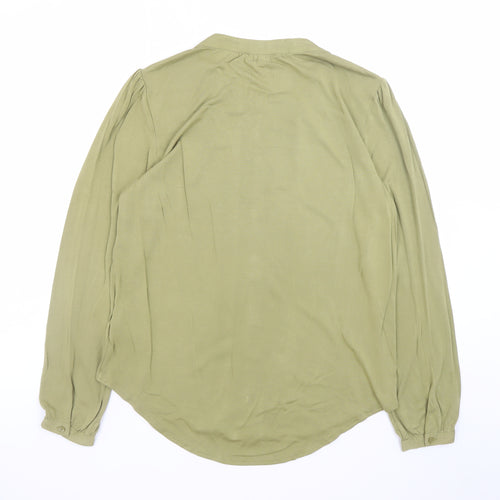 Sandwich Women’s Green Long Sleeve Modal Blend Blouse Size L