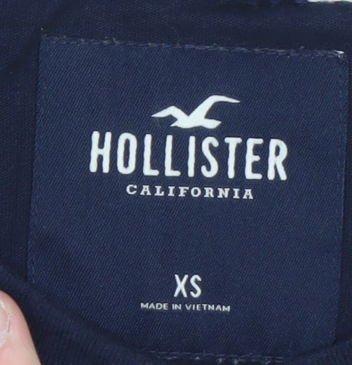 Hollister Men’s Multicoloured Colourblock Logo T-Shirt XS