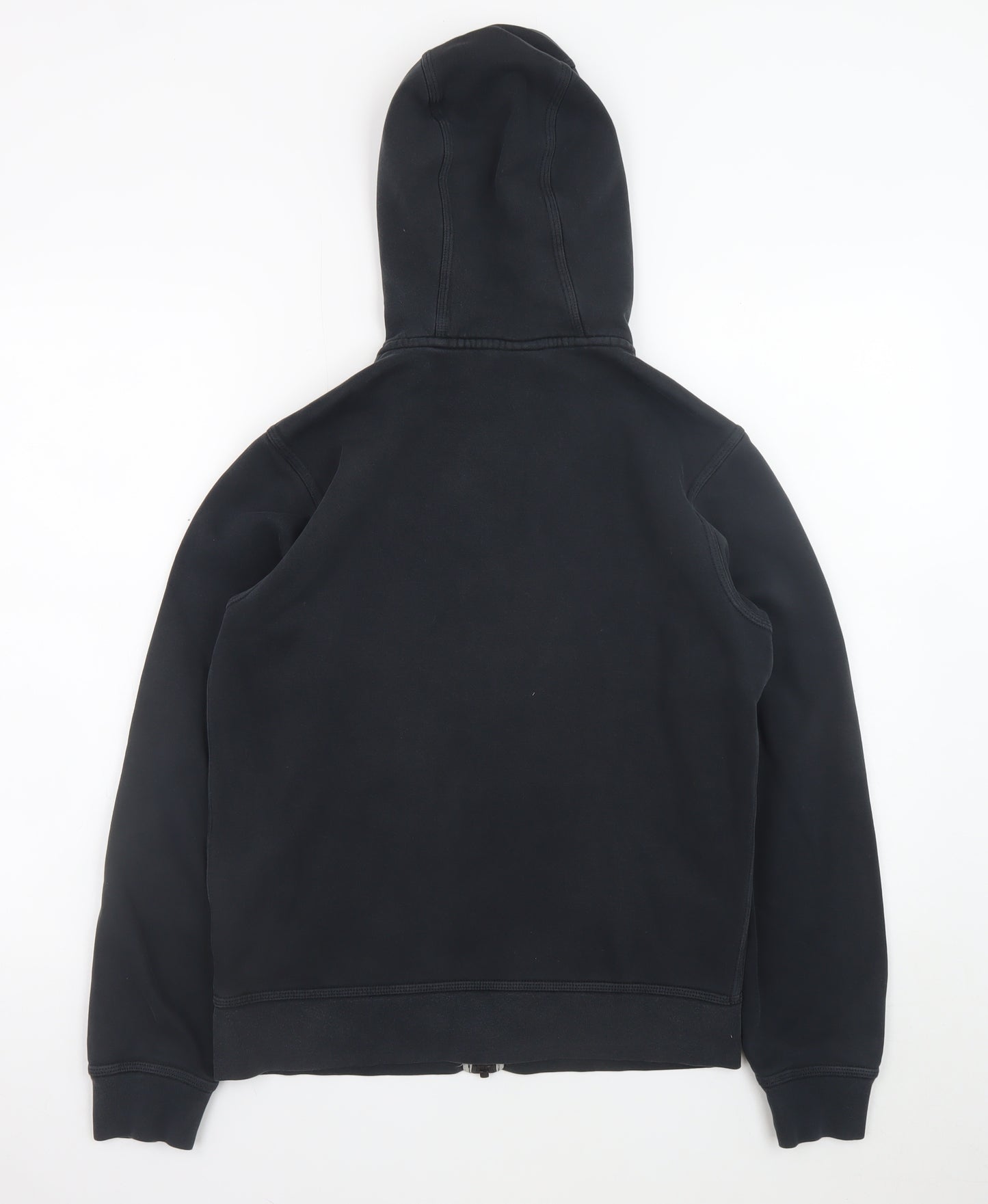 Nike Men's Black Full Zip Hoodie S Regular Fit Fleece