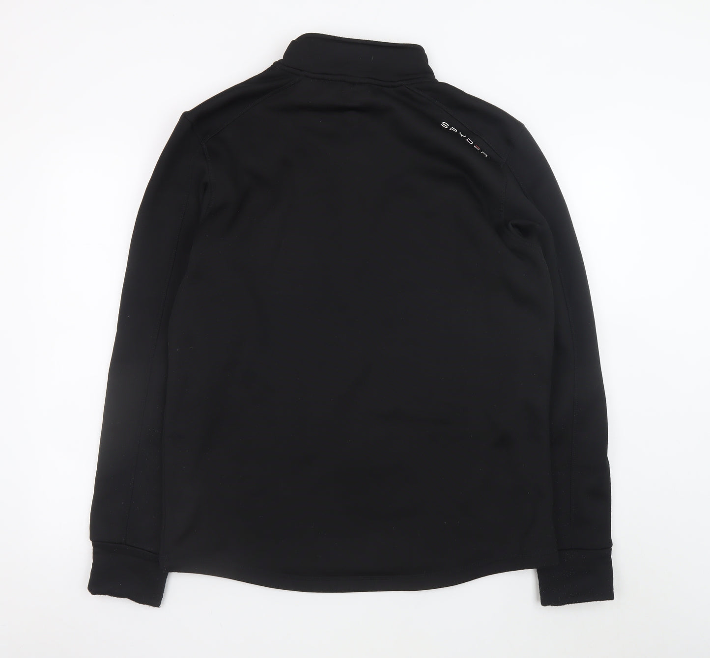 Spyder Men's Black Large 1/2 Zip Athletic Pullover Sweatshirt