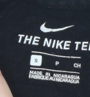 Nike Boys Black S Graphic 'Just Do It' Sports T-Shirt