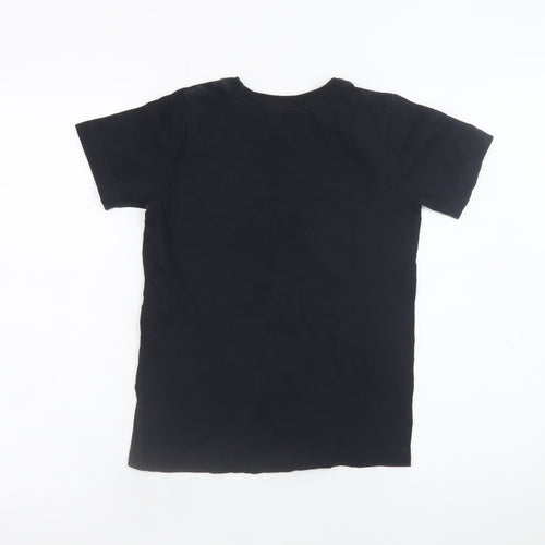 Nike Boys Black Just Do It S Graphic Sports T-Shirt Short Sleeve