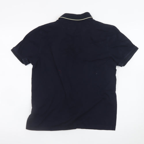 Ted Baker Men's Blue Cotton Polo Shirt Size L