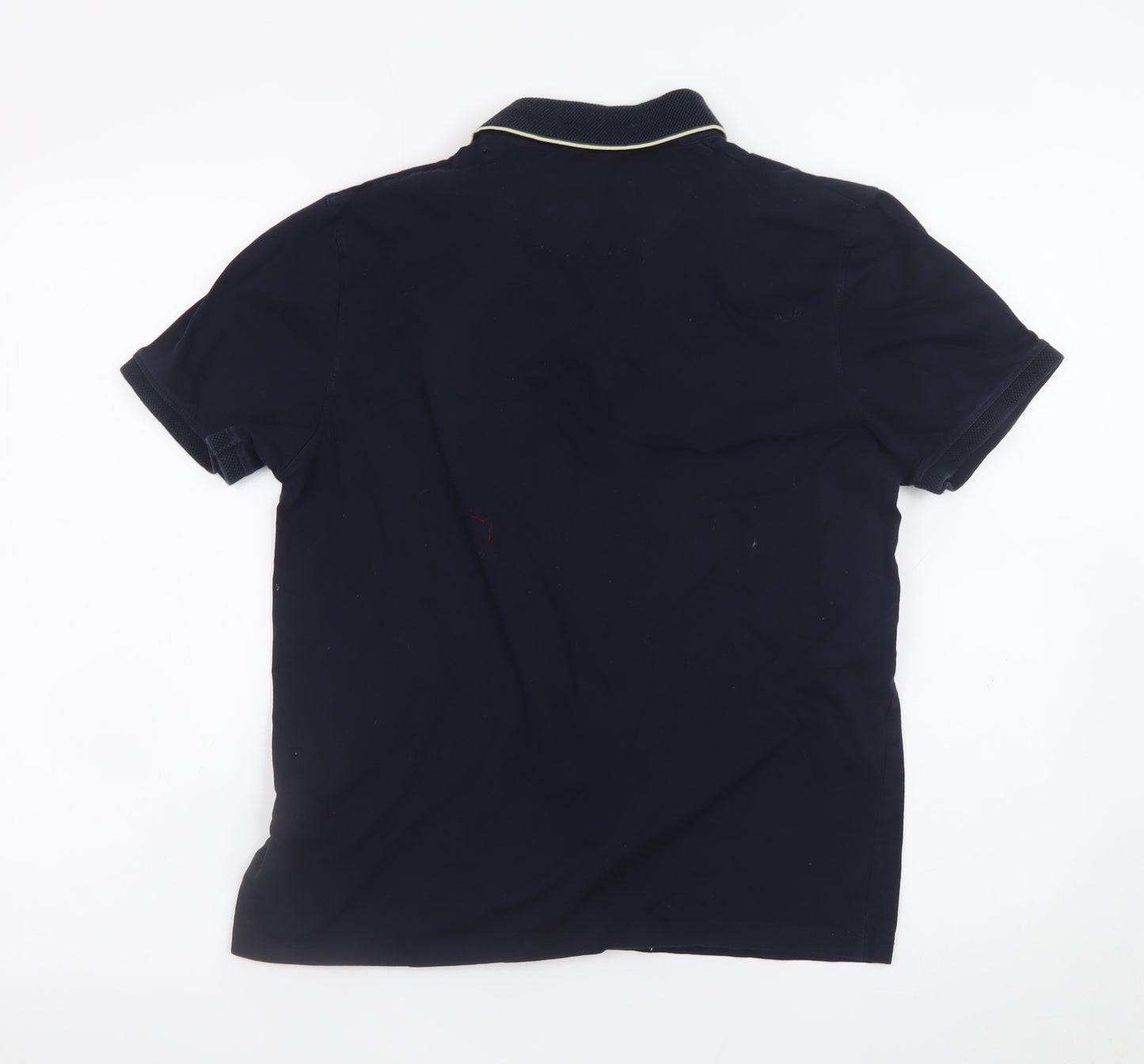 Ted Baker Men's Blue Cotton Polo Shirt Size L