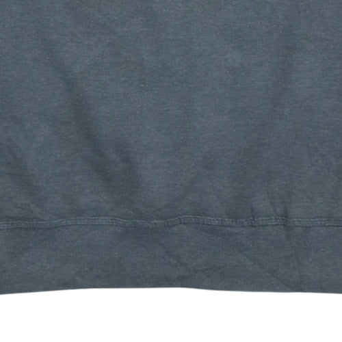 Champion Men's Grey Crew Neck Pullover Sweatshirt Size M