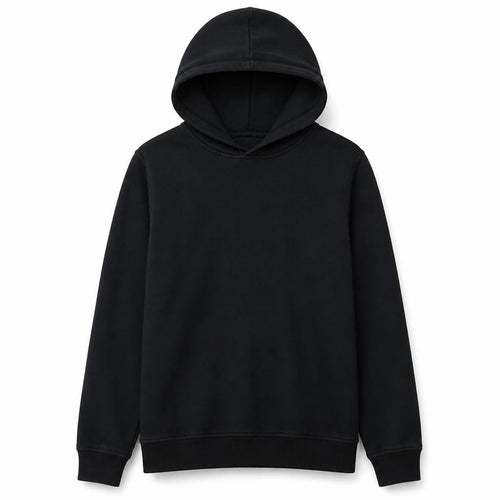 The North Face Boys Black Pullover Hoodie 100% Cotton Youth Size M