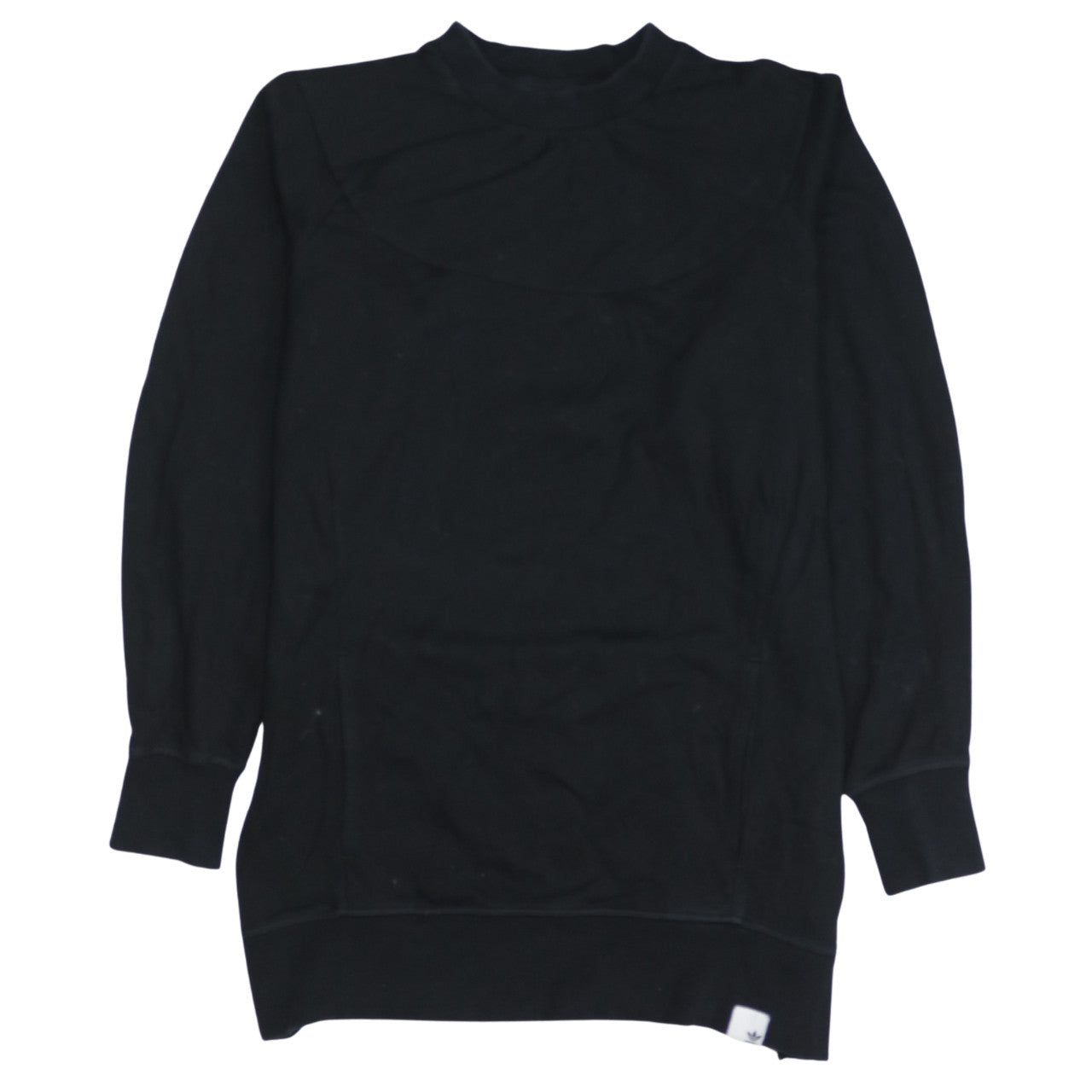 Adidas Womens Black Long Sleeve Pullover Sweatshirt Size 10