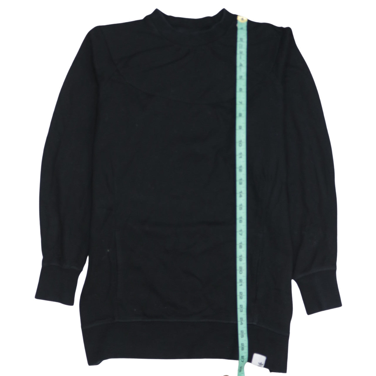 Adidas Womens Black Long Sleeve Pullover Sweatshirt Size 10