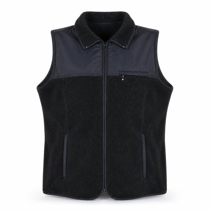 Gap Women's Black Fleece Bodywarmer Waistcoat Size S