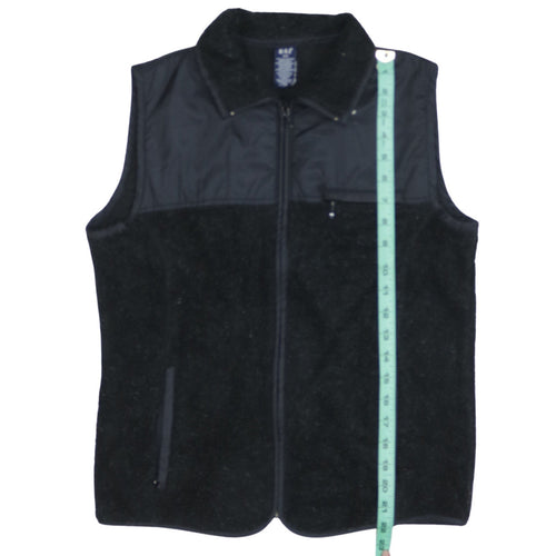GAP Women's Black Fleece Bodywarmer Waistcoat Size S