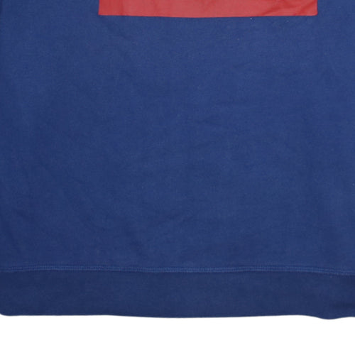 Levi's Men's Blue XL Crew Neck Logo Pullover Sweatshirt