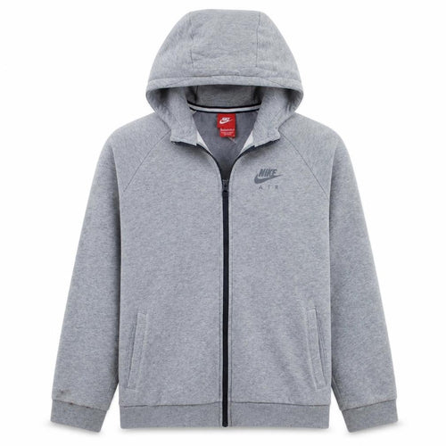 Nike Boys Grey Full Zip Hoodie XL 13-15 Years Sports Casual