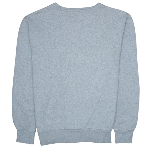 Ellesse Men's Grey Logo Crew Neck Sweatshirt Size L Regular Fit