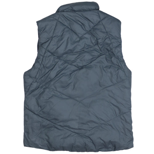 Gap Men's Grey Puffer Waistcoat M Regular Fit Lightweight
