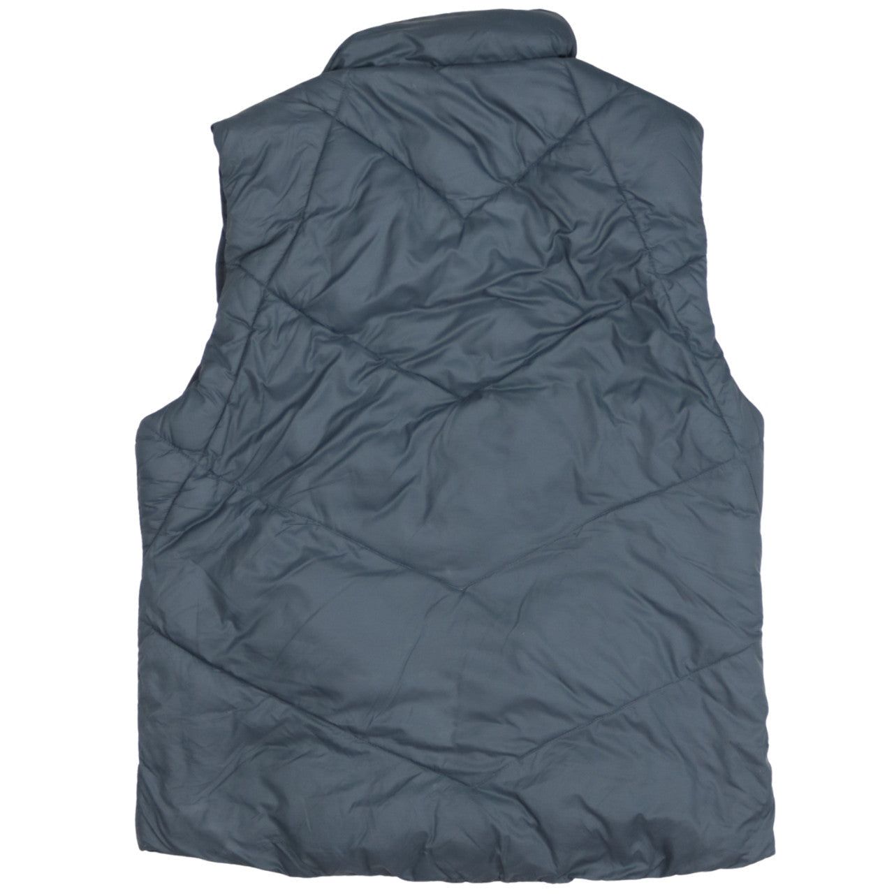 Gap Men's Grey Puffer Waistcoat M Regular Fit Lightweight