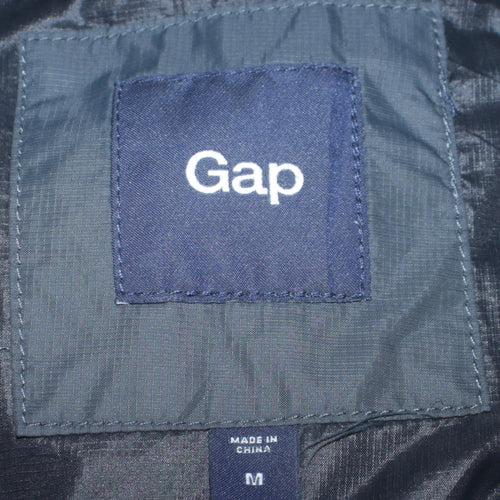 Gap Men's Grey Puffer Waistcoat M Regular Fit Lightweight