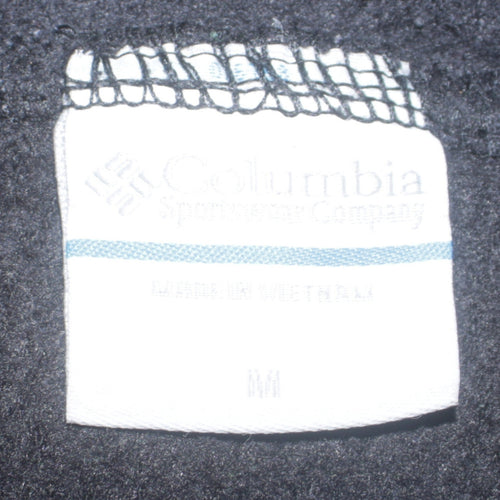 Columbia Womens Black Fleece Hooded Full Zip Jacket Size M