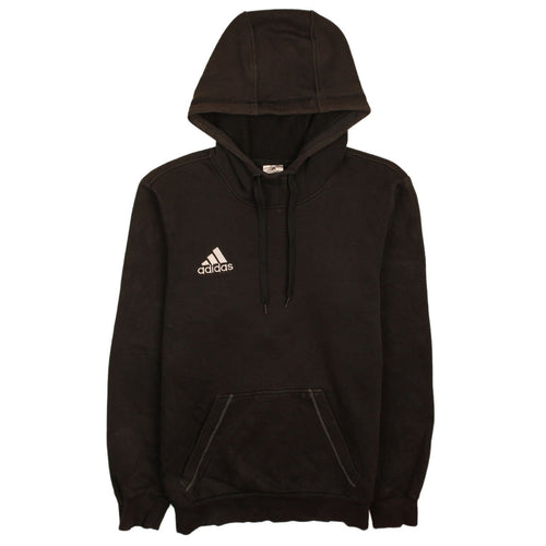 Adidas Men's Black Pullover Hoodie Small Fleece Sportswear