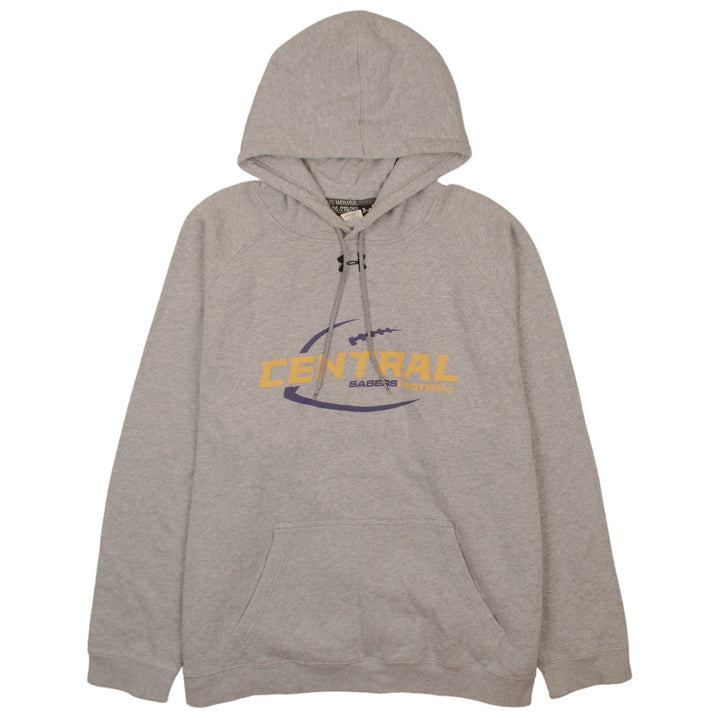 Under Armour Men's Grey 2XL Pullover Hoodie Graphic Print Sportswear