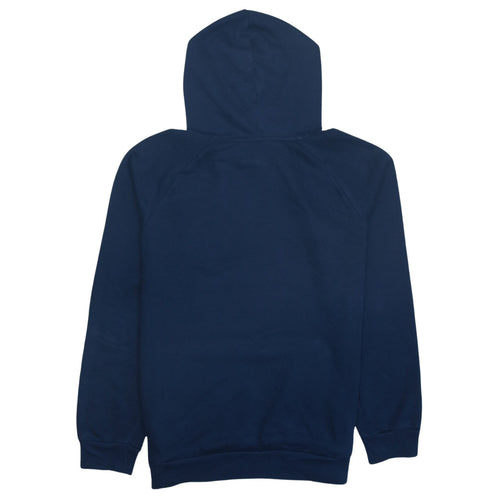 Under Armour Boys Navy Blue Pullover Hoodie YXL Loose Fit Sportswear