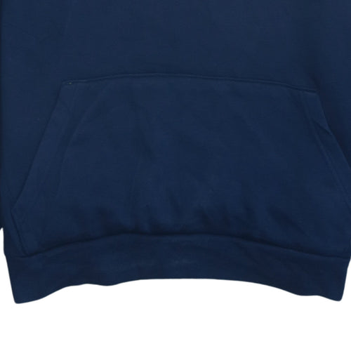 Under Armour Boys Navy Blue Pullover Hoodie YXL Loose Fit Sportswear