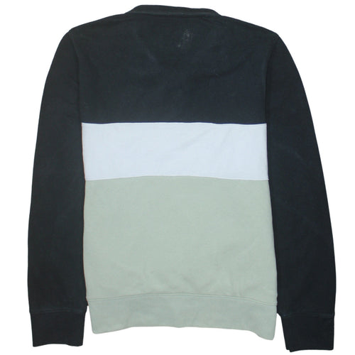 Hollister Men’s Multicoloured XL 1/4 Zip Logo Sweatshirt