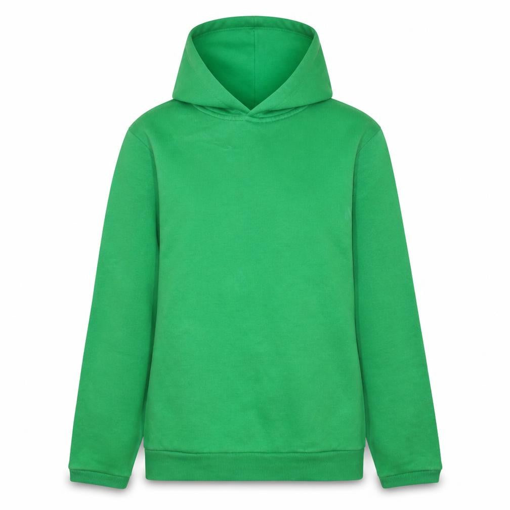 Puma Womens Green Pullover Hoodie UK 16 Cotton Blend Logo Casual