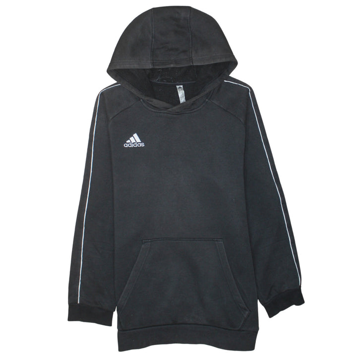 Adidas Men's Black Pullover Hoodie M Sports Fleece Sweatshirt