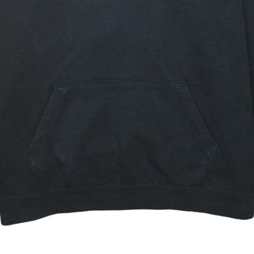 Nike Womens Black XL Pullover Hoodie Cotton Blend Sportswear