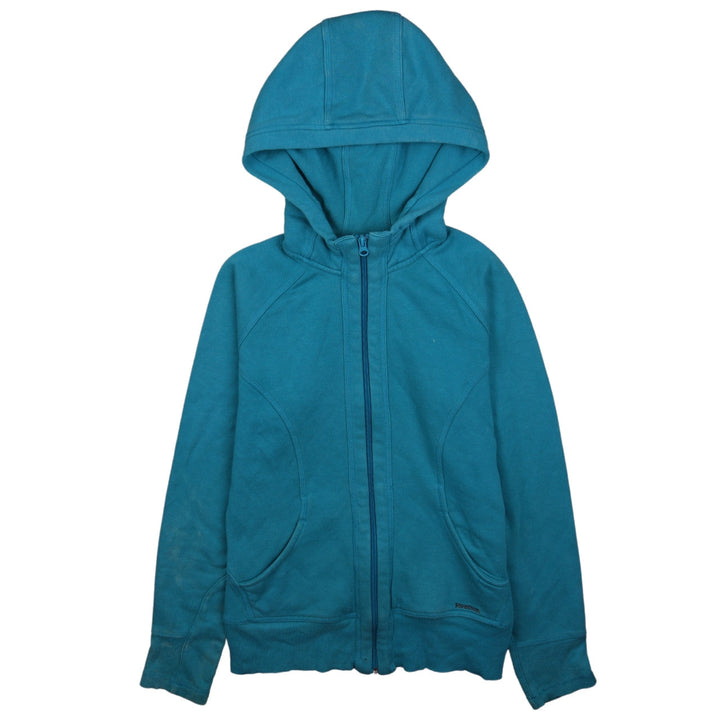 Reebok Women's Blue Full Zip Hoodie Size S Cotton Blend Activewear