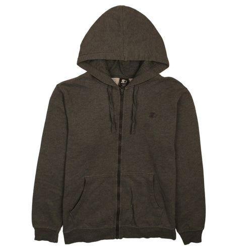 Starter Women’s Grey Full Zip Hoodie Size S Classic Casual