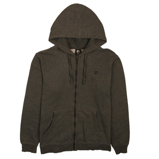 Starter Women’s Grey Full Zip Hoodie Size S Classic Casual