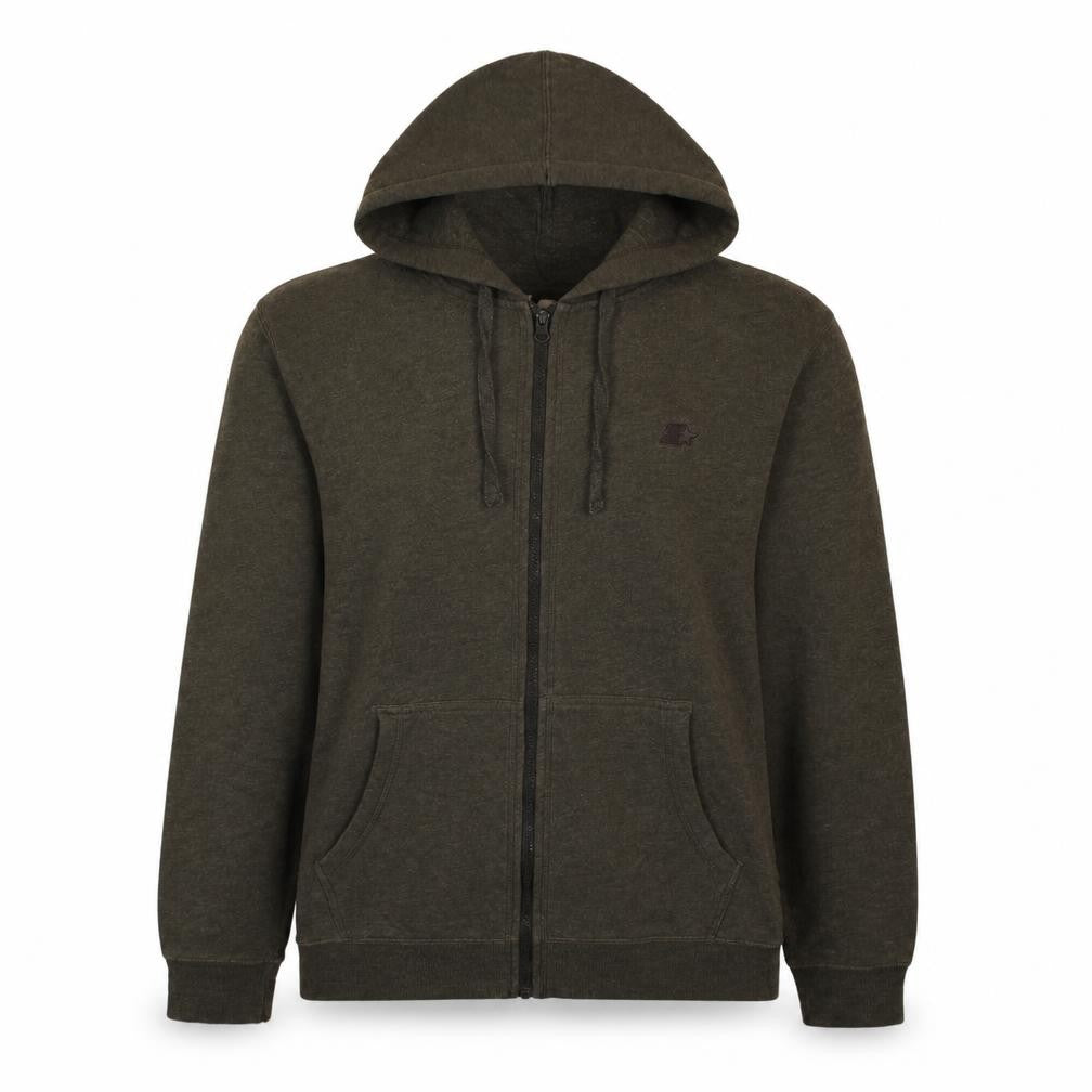 Starter Women’s Grey Full Zip Hoodie Size S Classic Casual